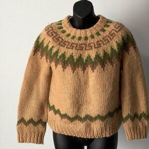 VINTAGE Icelandic Lopi Wool  Sweater